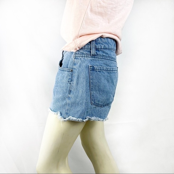 VOLCOM Stoned Short Rolled Denim Shorts - Picture 6 of 9